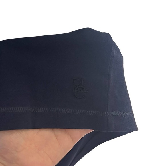 Polo Ralph Lauren Stretch Jersey V Neck Navy Tee - Picture 4 of 5